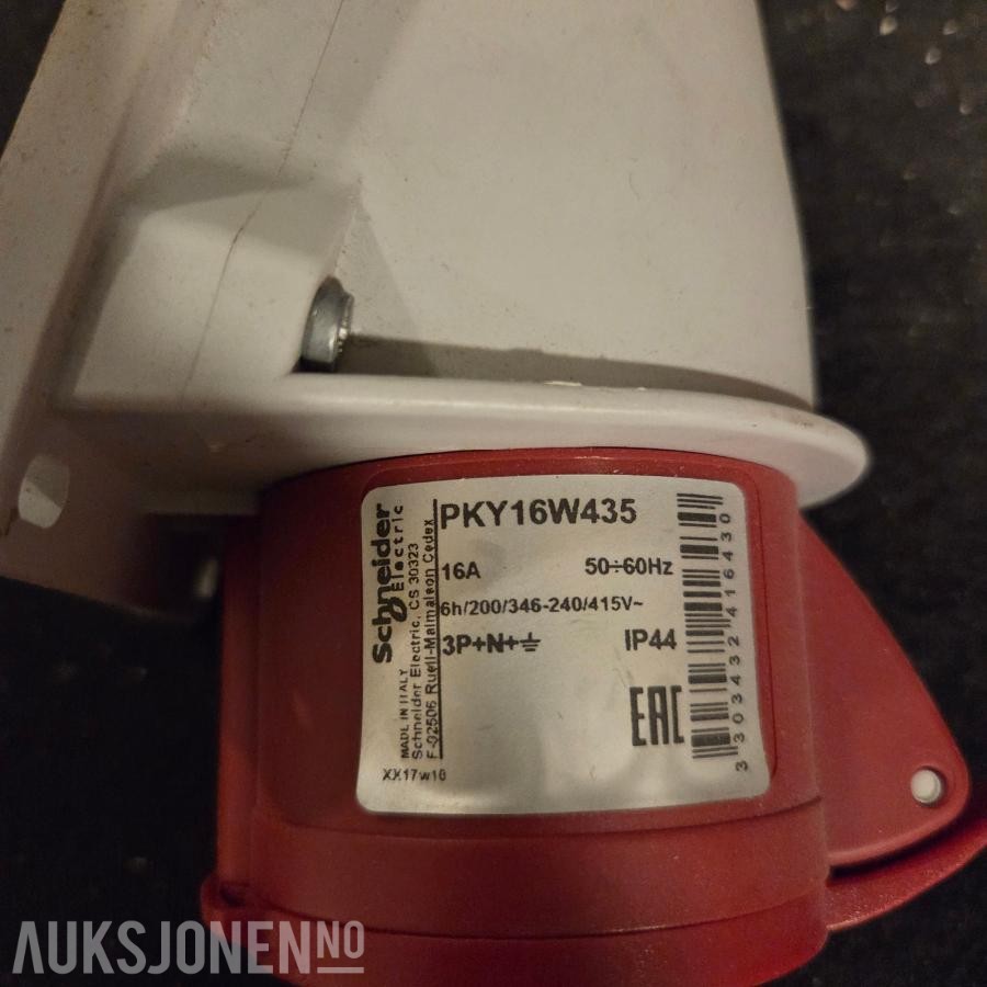 Elektromateriell (kraft, belysning, automasjon, nettverk, VVS-styring, installasjon)